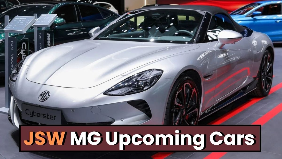 JSW MG Upcoming Cars and SUVs