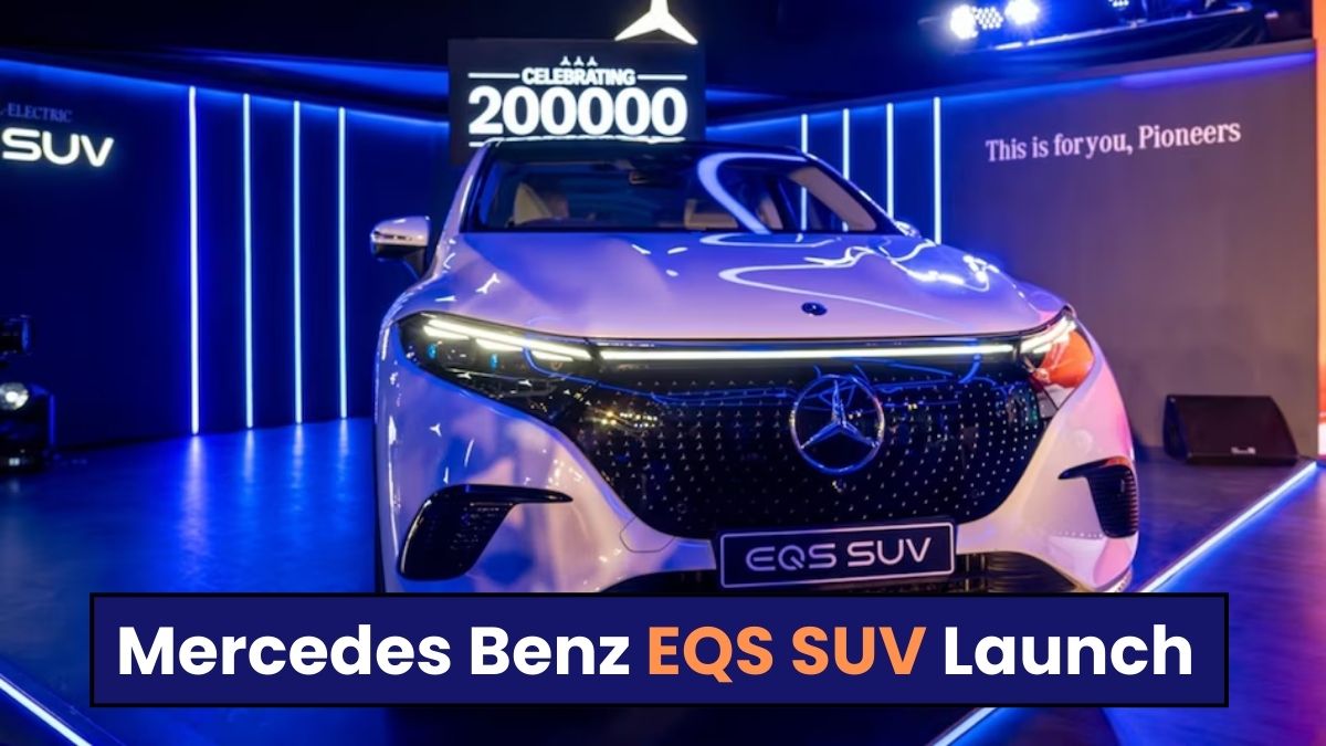 Mercedes Benz EQS SUV Launch