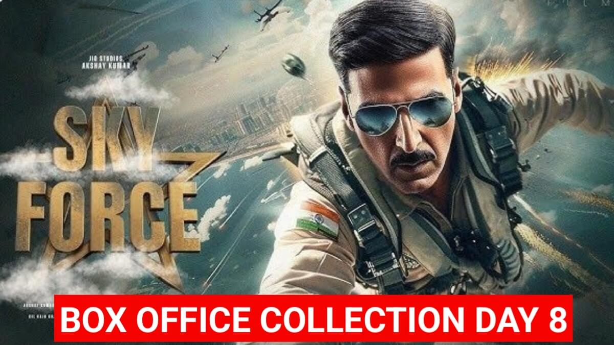 Sky Force Movie Box Office Collection Day 8